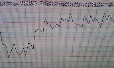 基礎体温グラフ